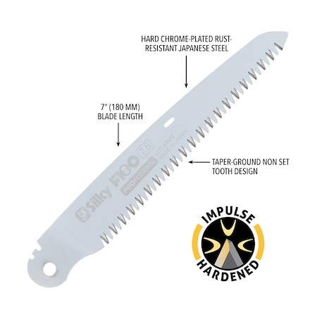 Silky Saws Silky Replacement Blade Only F180 180mm Large Teeth 144-18